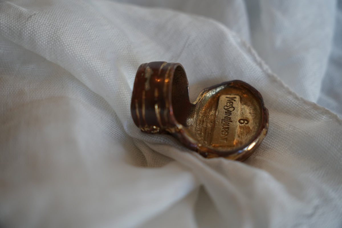 Yves Saint Laurent Stone Arty Ring