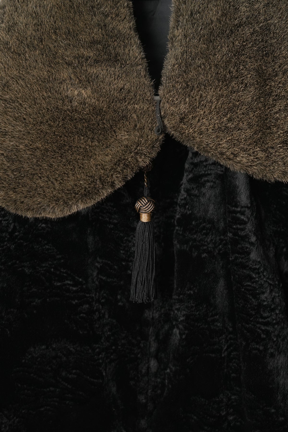 Luna Mattino Fur Jacket w removable collar