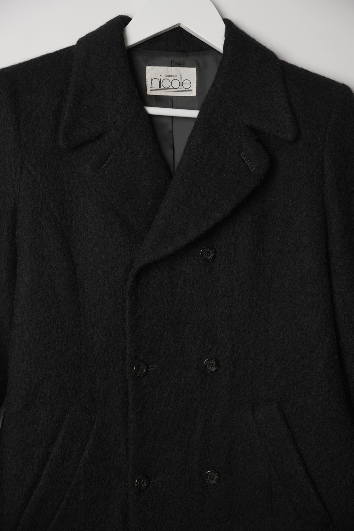 Nicole Wool Double Breasted Blazer Coat