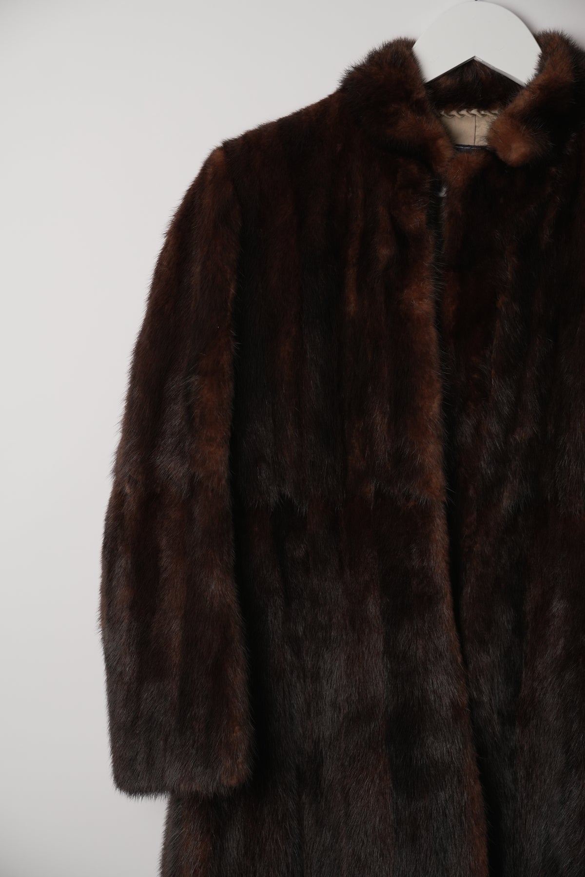 Merimee Vintage Mink Long Coat