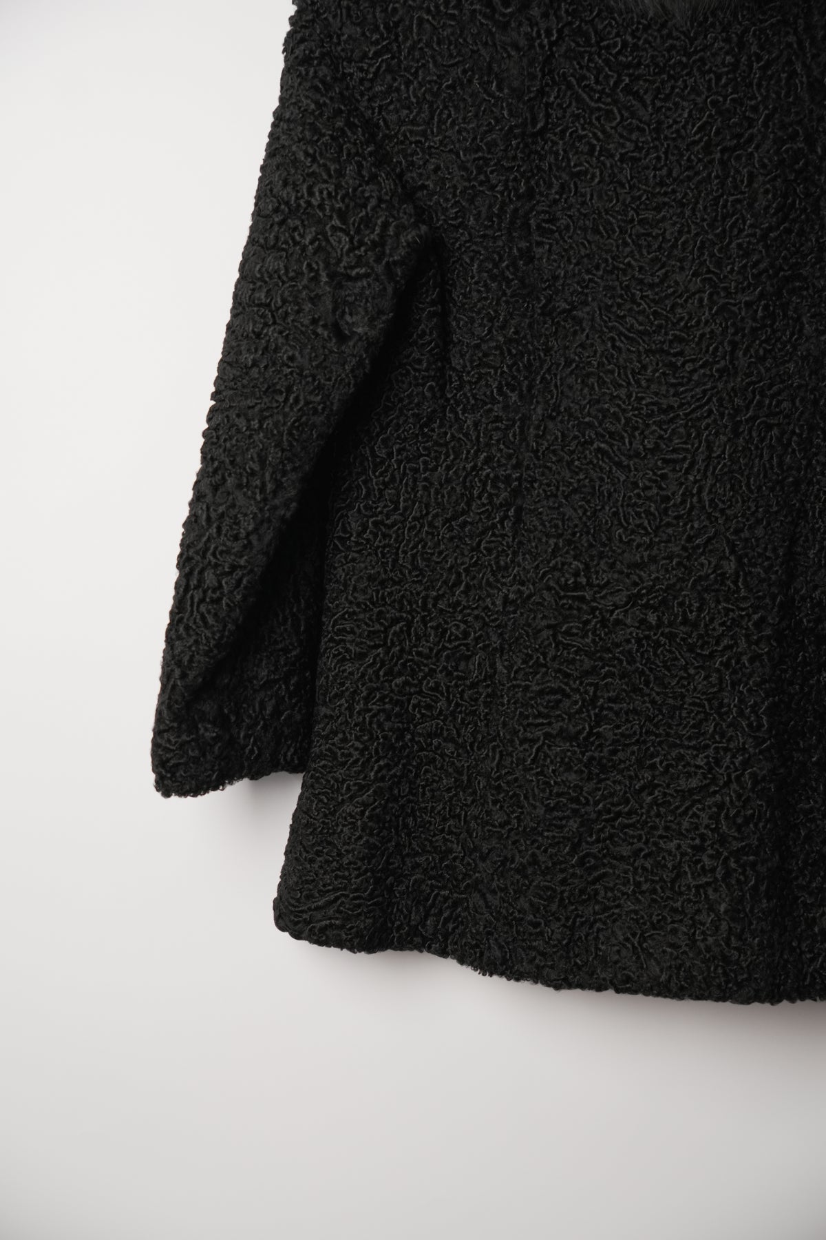 Vintage Fur Coat w Fox Collar Sz13