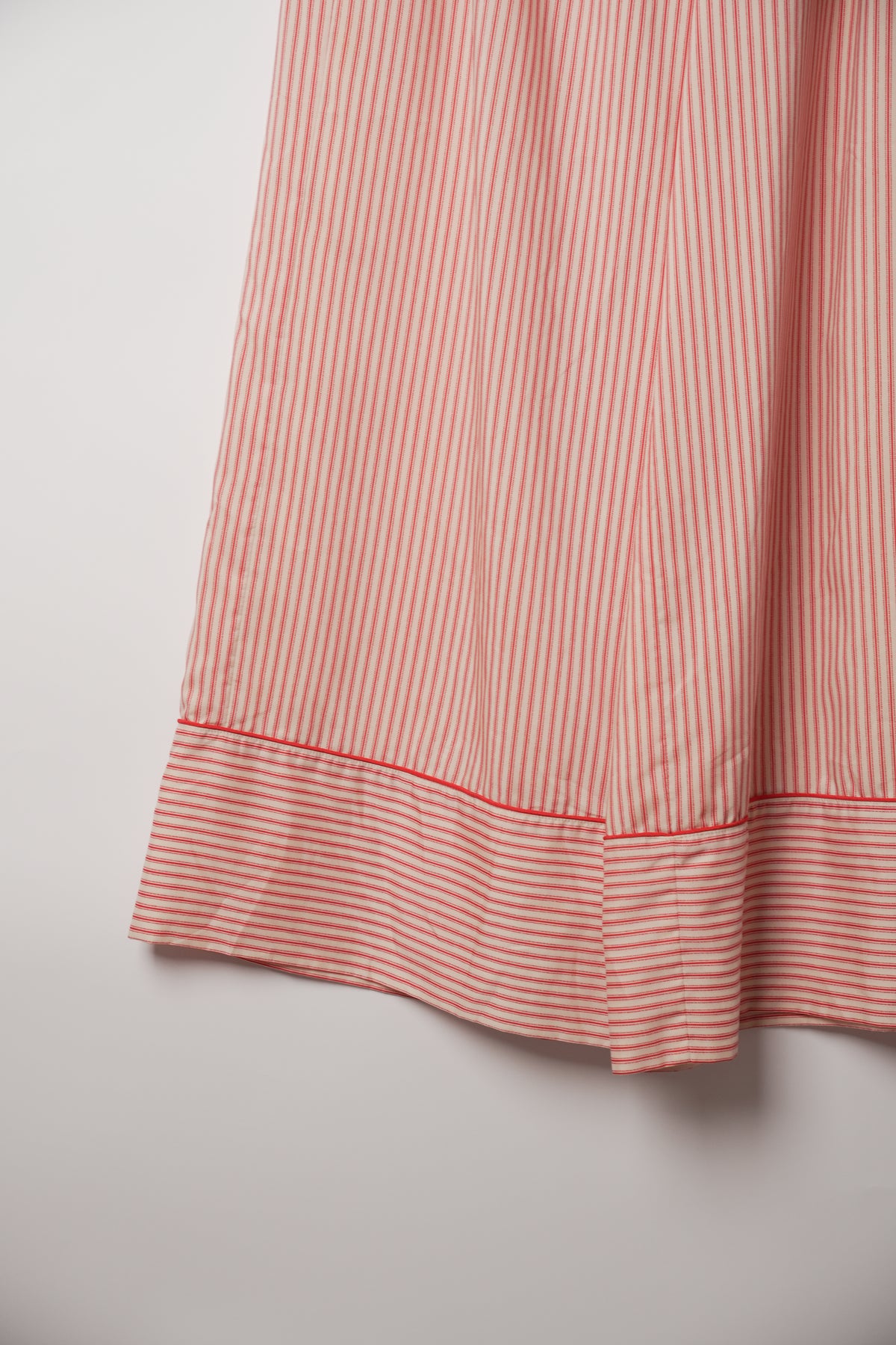 Sacai Stripe Elastic Waist Wide Leg Pants