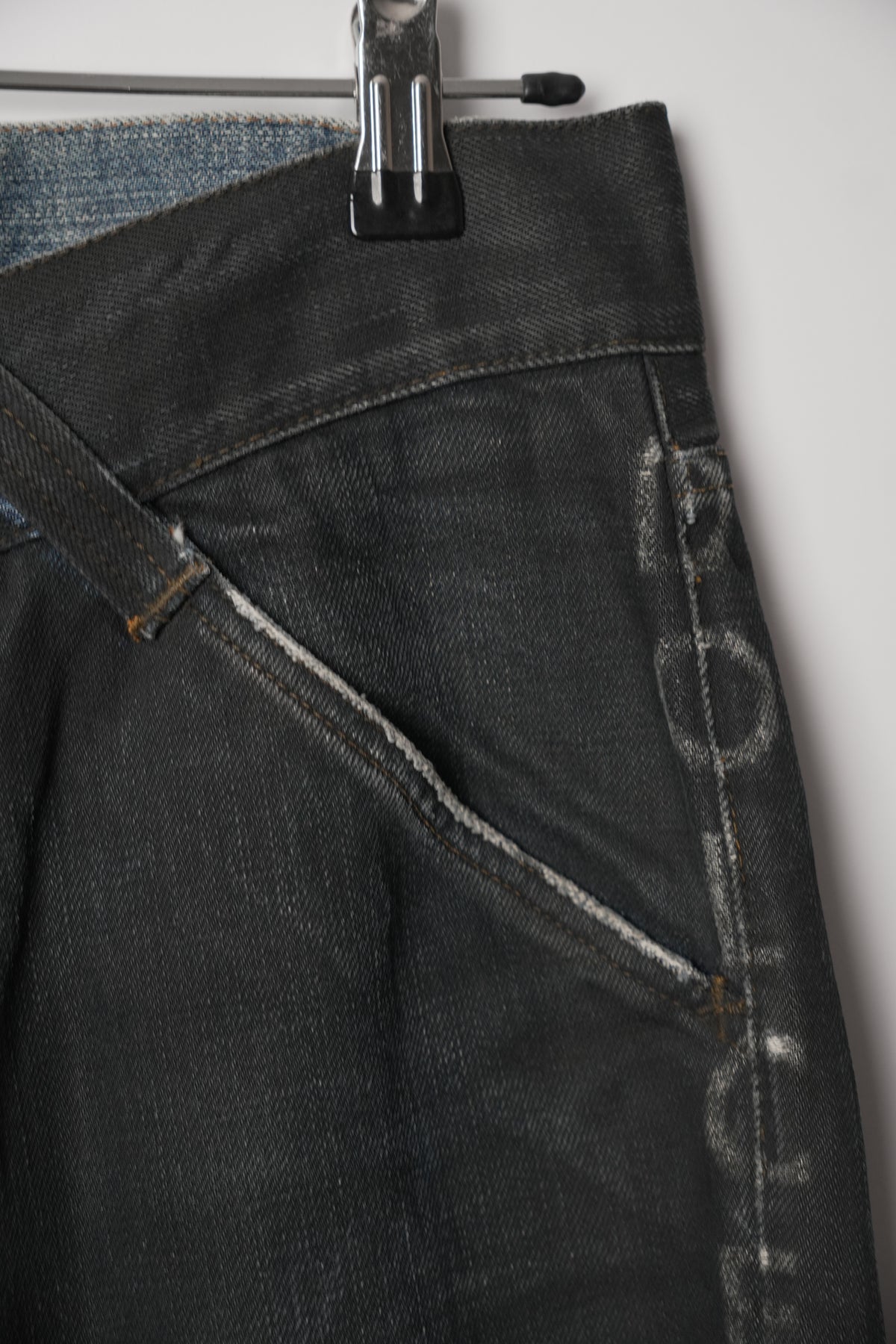 Dolce & Gabbana Logo Side Denim Jeans w Back Patches