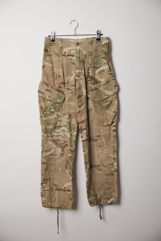 Vintage Camo Military Cargo 3/4 Pants