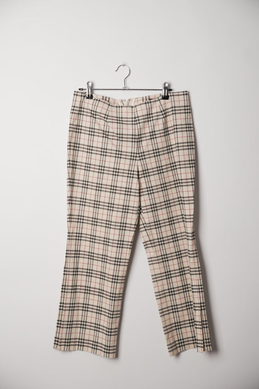 Burberry Nova Check Capri Pants
