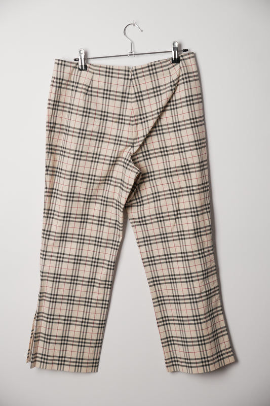 Burberry Nova Check Capri Pants