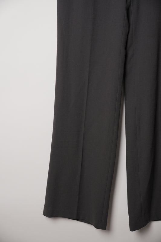 Fendi Purple Pants with Ribbon Pocket Detail