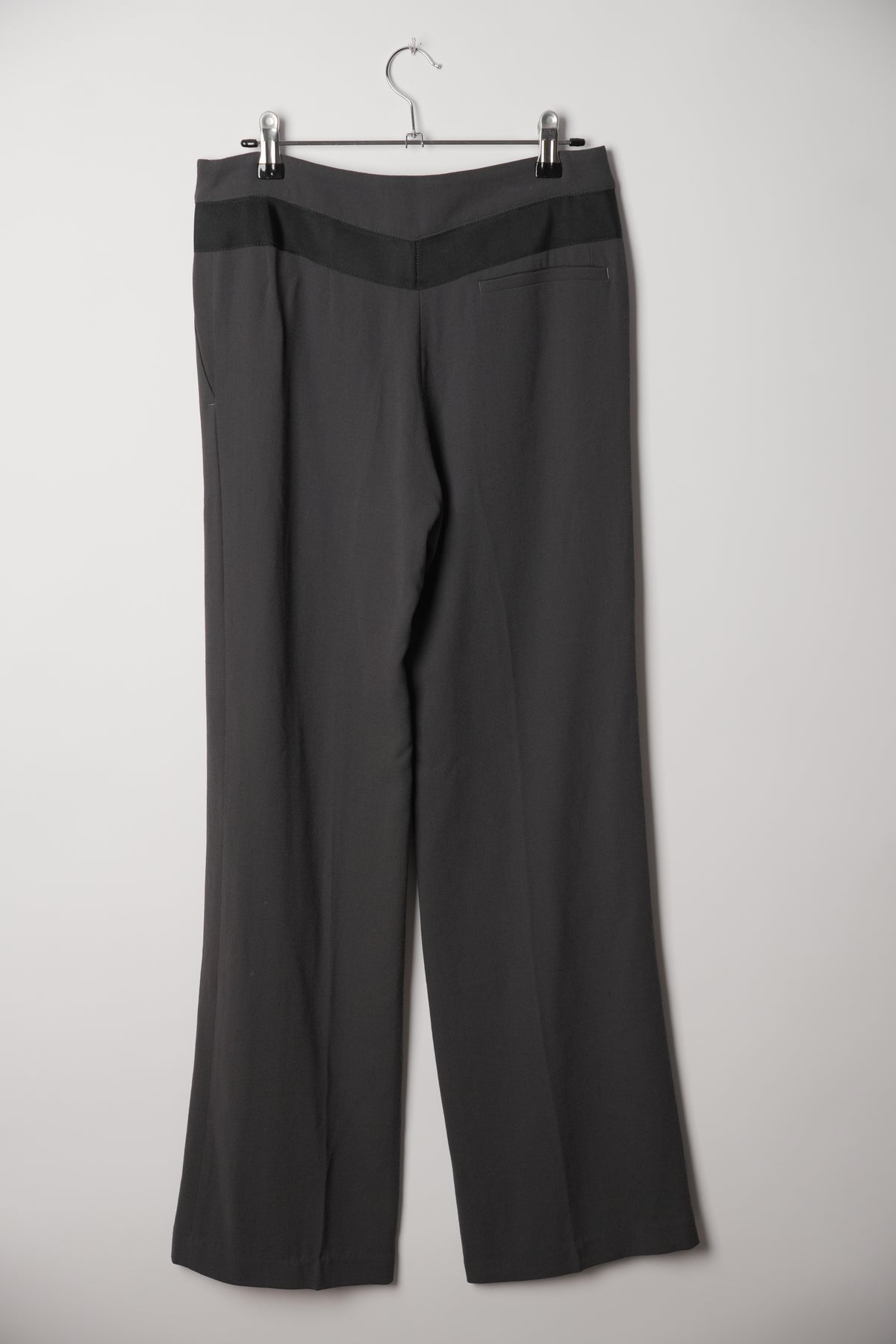 Fendi Purple Pants w Ribbon Pocket Detail