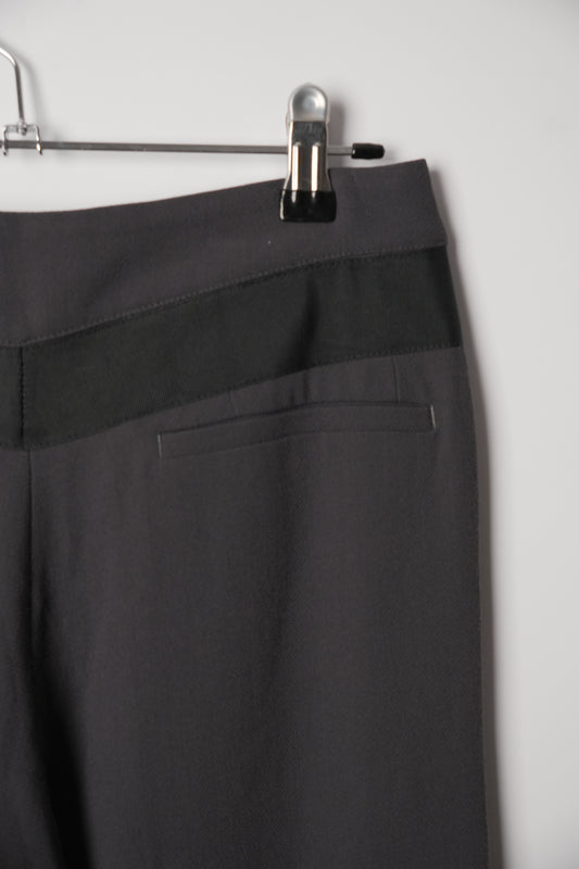 Fendi Purple Pants with Ribbon Pocket Detail