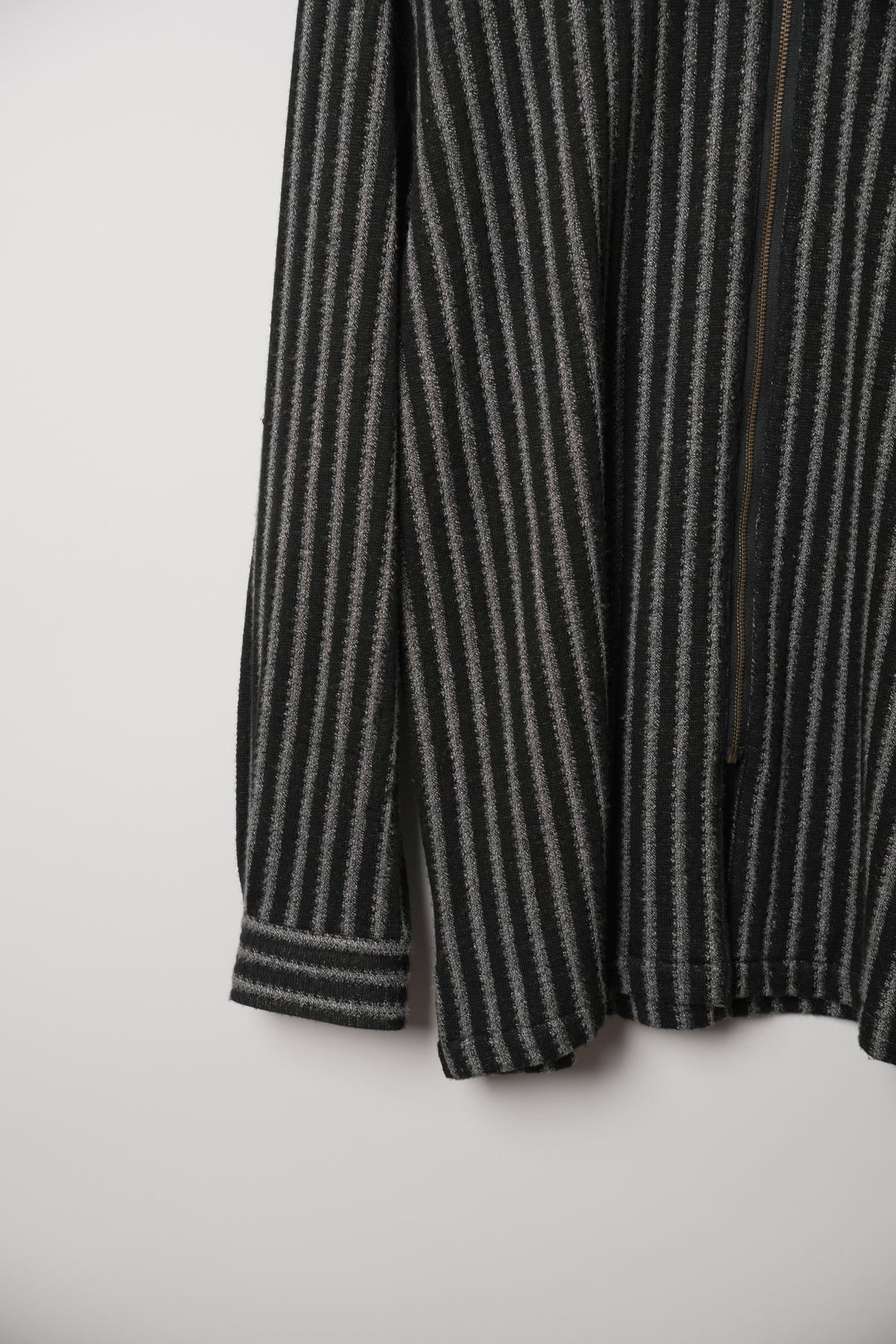 Vittorio Carini Barassi Vertical Stripe Zip Jacket