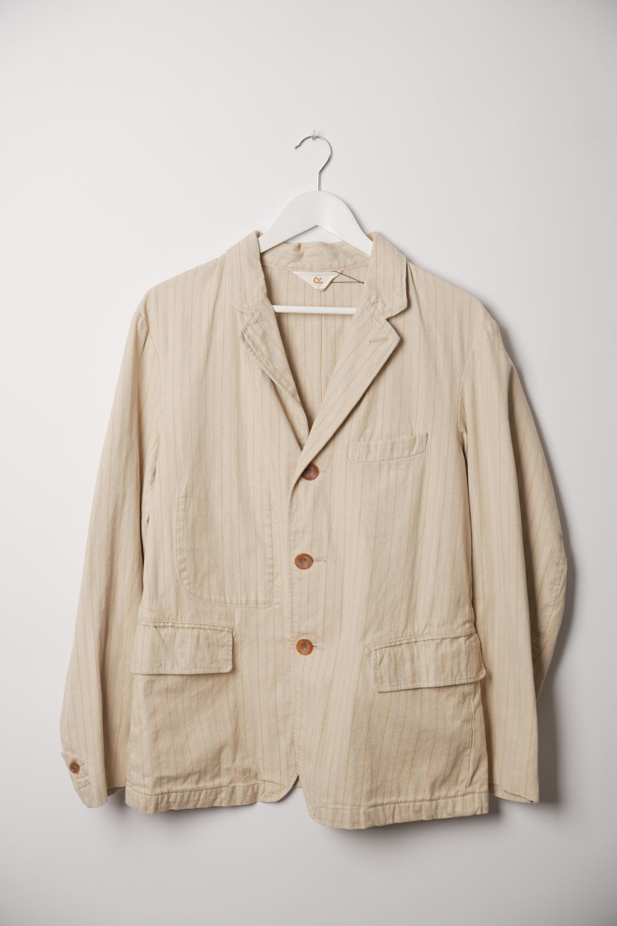 45rpm Beige Stripe Sports Jacket
