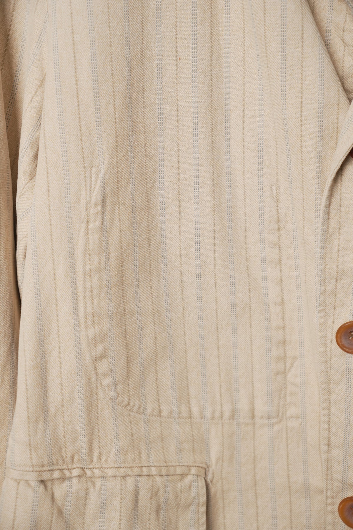 45rpm Beige Stripe Sports Jacket