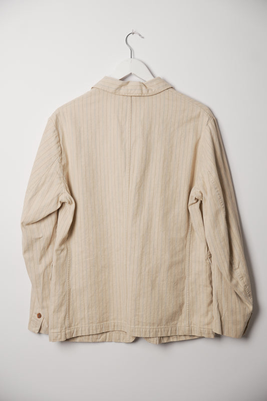 45rpm Beige Stripe Sports Jacket