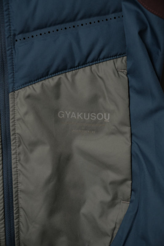 Nike x Undercover Gyakusou Quilted Nylon Jacket Blue/Grey