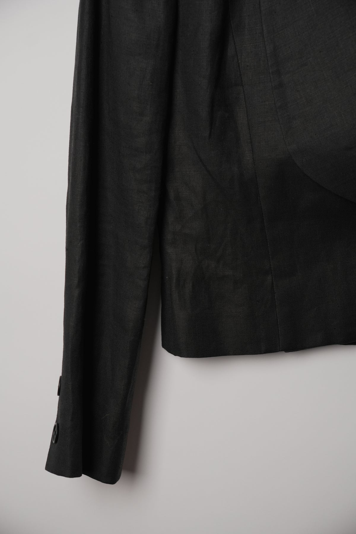 Chloe Black Large Lapel Blazer