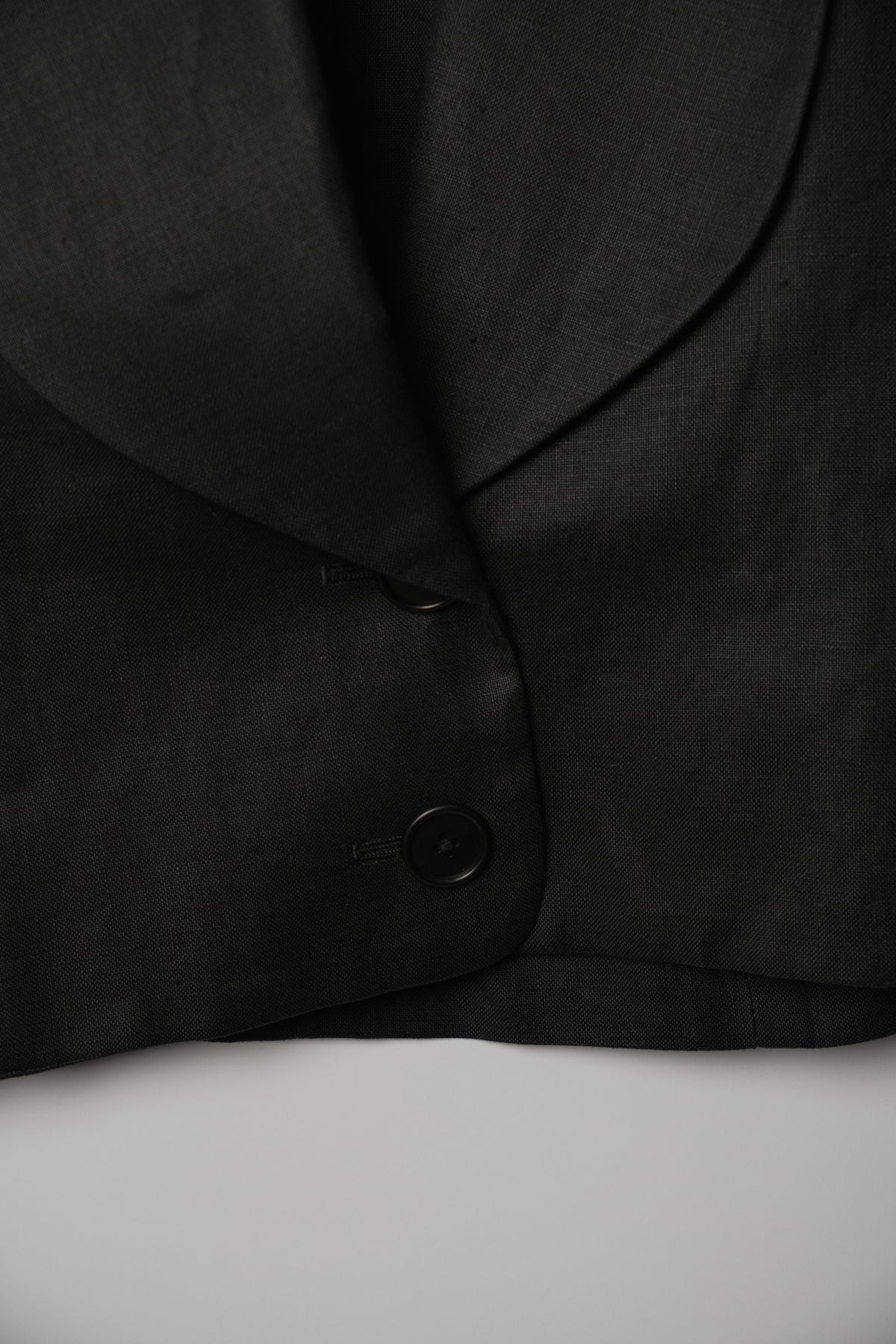 Chloe Black Large Lapel Blazer