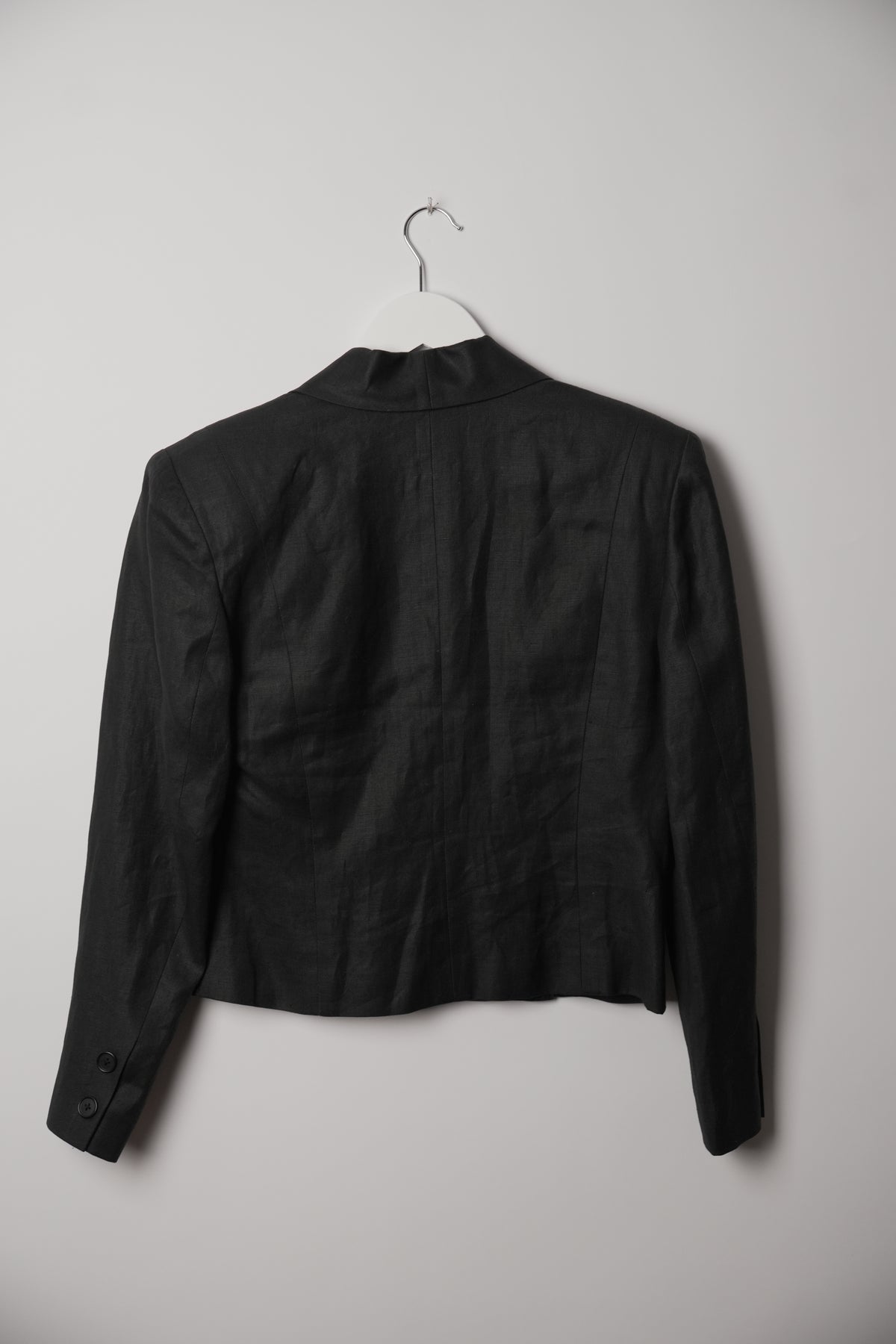 Chloe Black Large Lapel Blazer