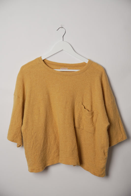 Kapital Mustard Short Sleeve Pocket Knit