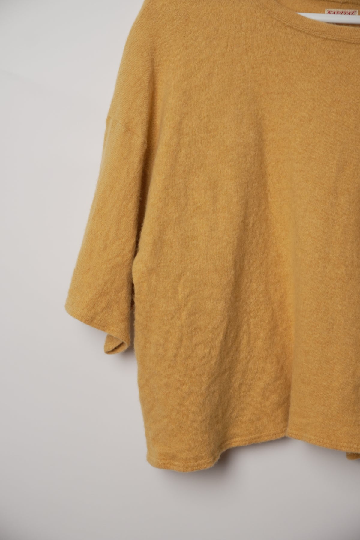 Kapital Mustard Short Sleeve Pocket Knit