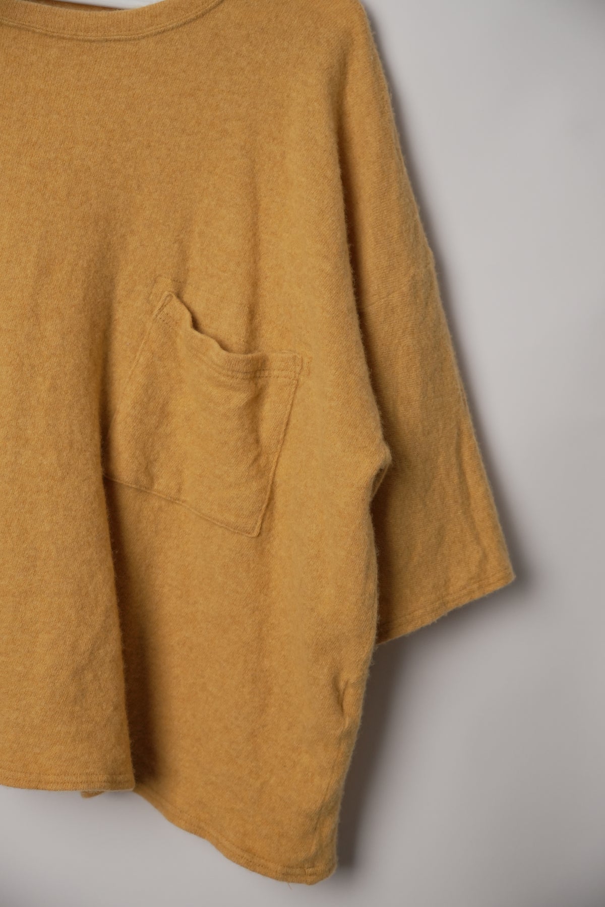 Kapital Mustard Short Sleeve Pocket Knit