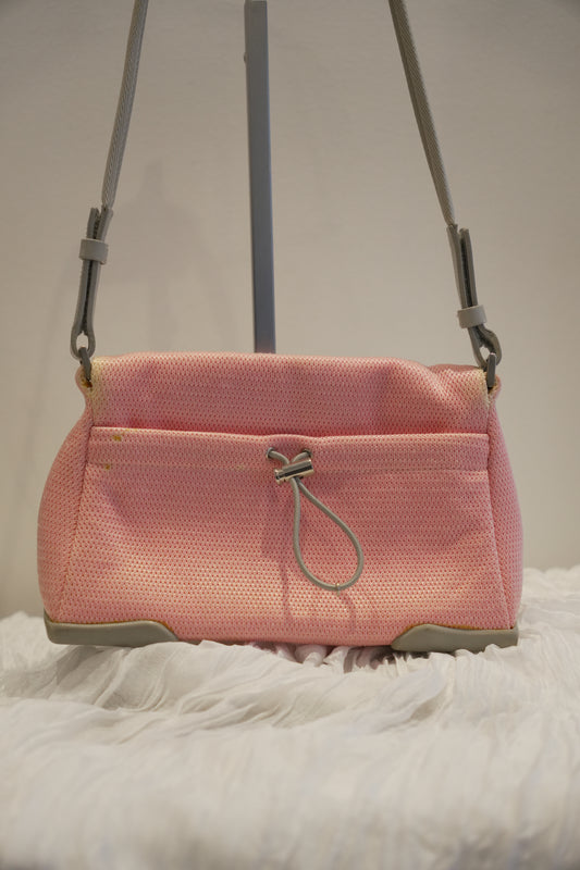 Prada Sports Pink Perforated SS1999 Handbag