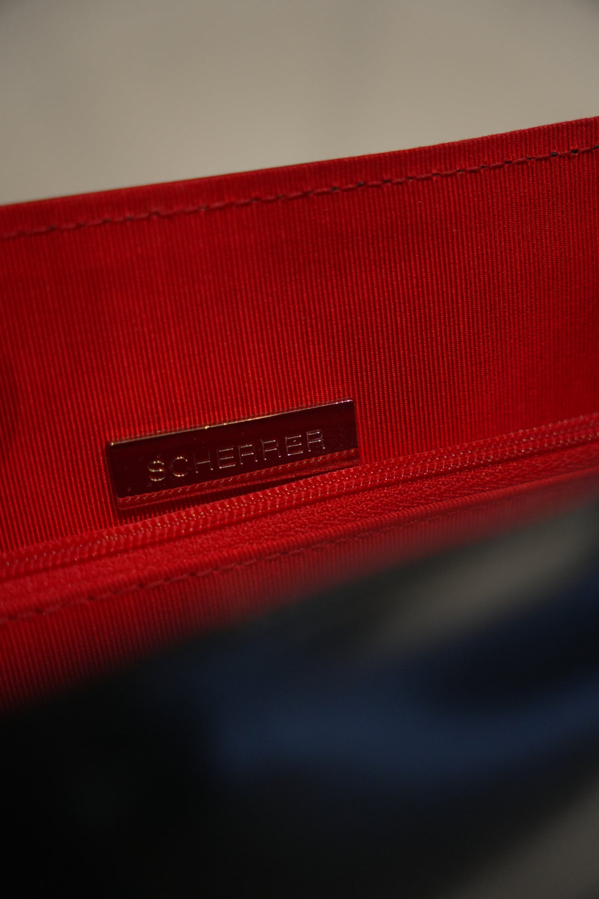 Jean Louis Scherrer Beaded Leather Rectangle Handbag
