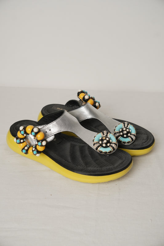 Marc Jacobs Gemstone Thong Sandals Sz39