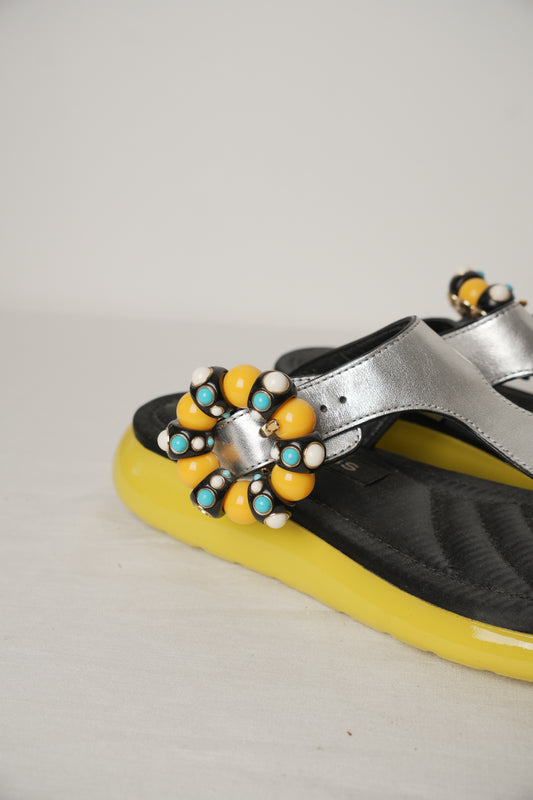 Marc Jacobs Gemstone Thong Sandals Sz39
