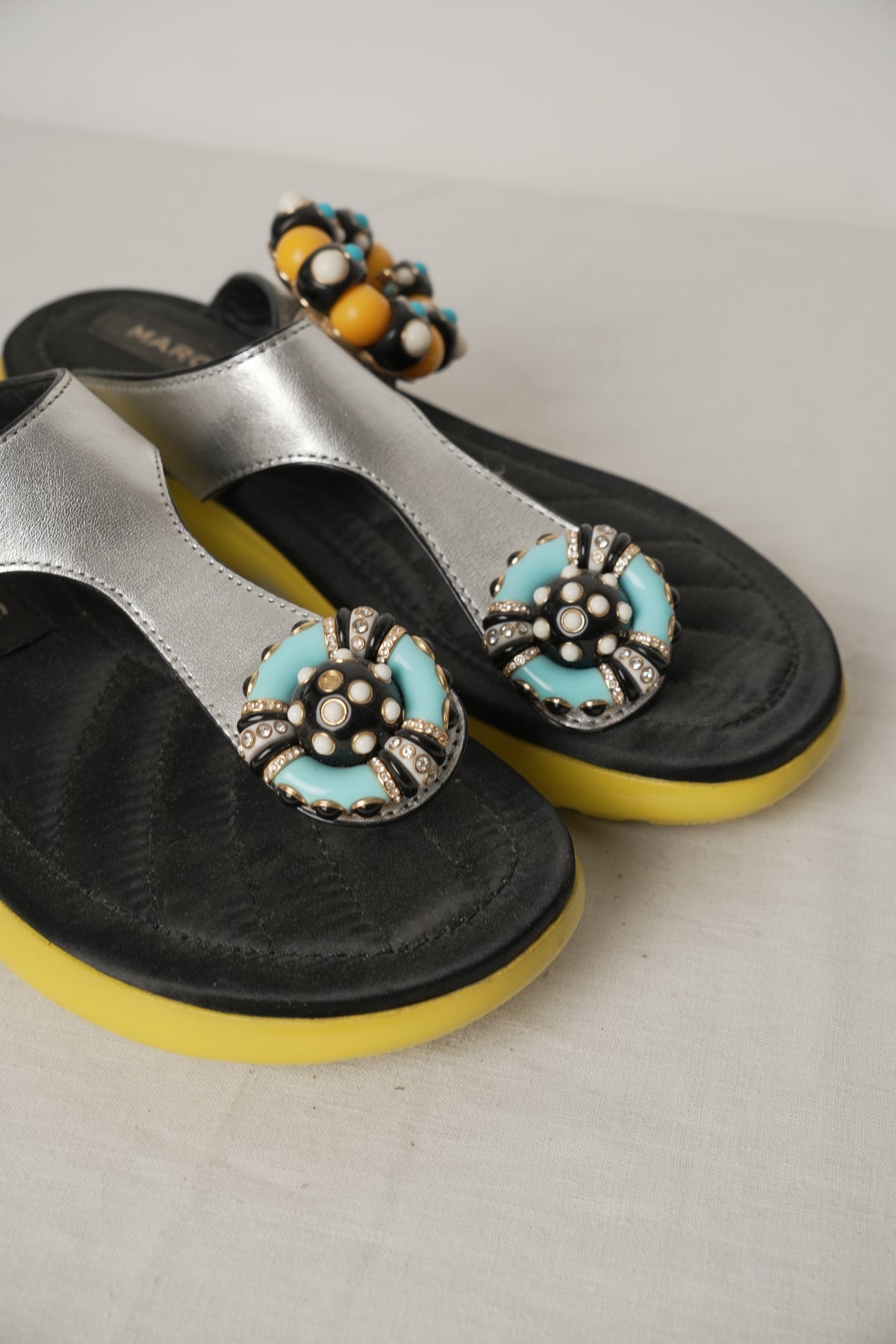Marc Jacobs Gemstone Thong Sandals Sz39