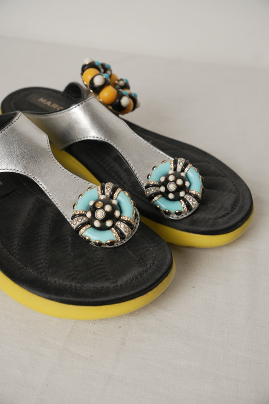 Marc Jacobs Gemstone Thong Sandals Sz39
