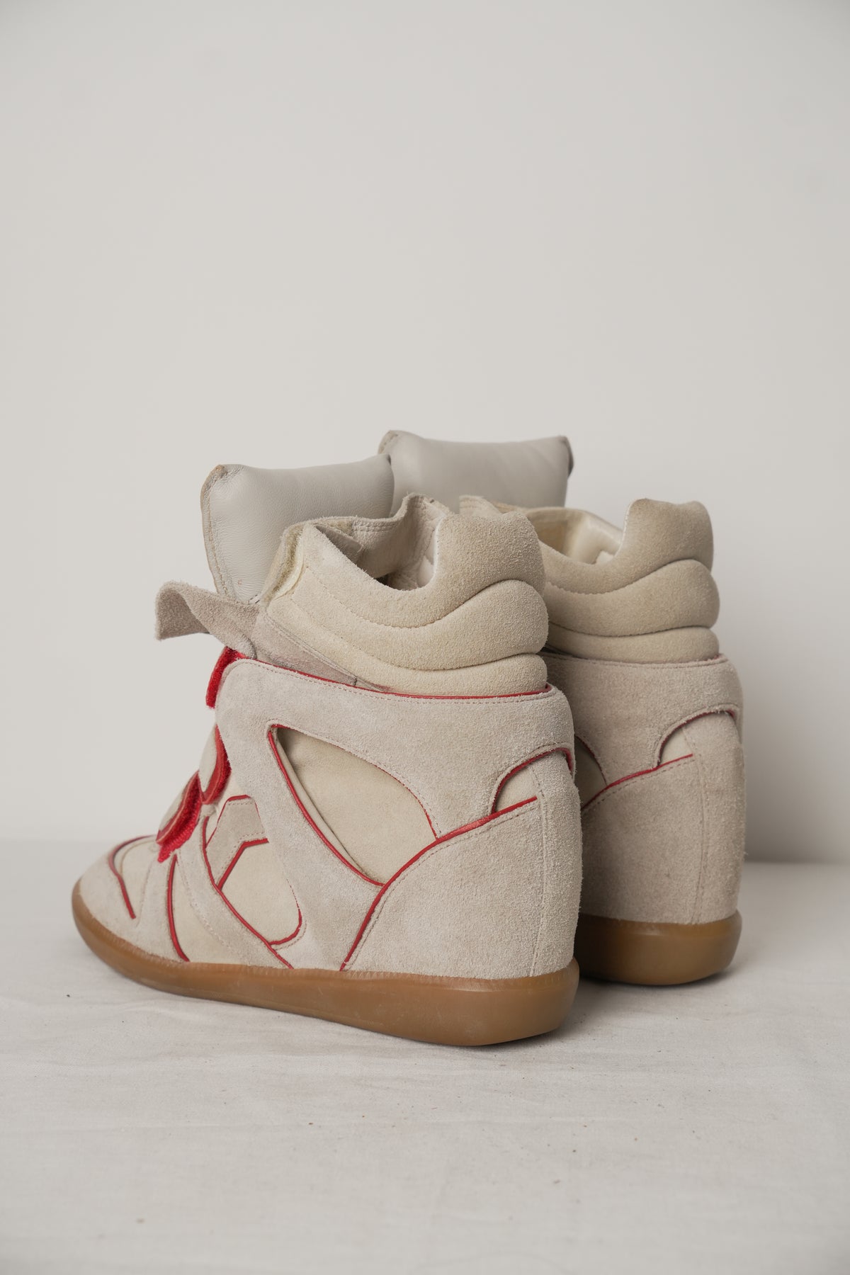 Isabel Marant Wedge Suede Sneakers Sz38