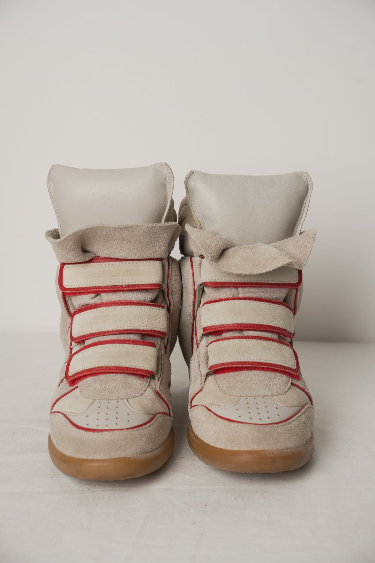 Isabel Marant Wedge Suede Sneakers Sz38