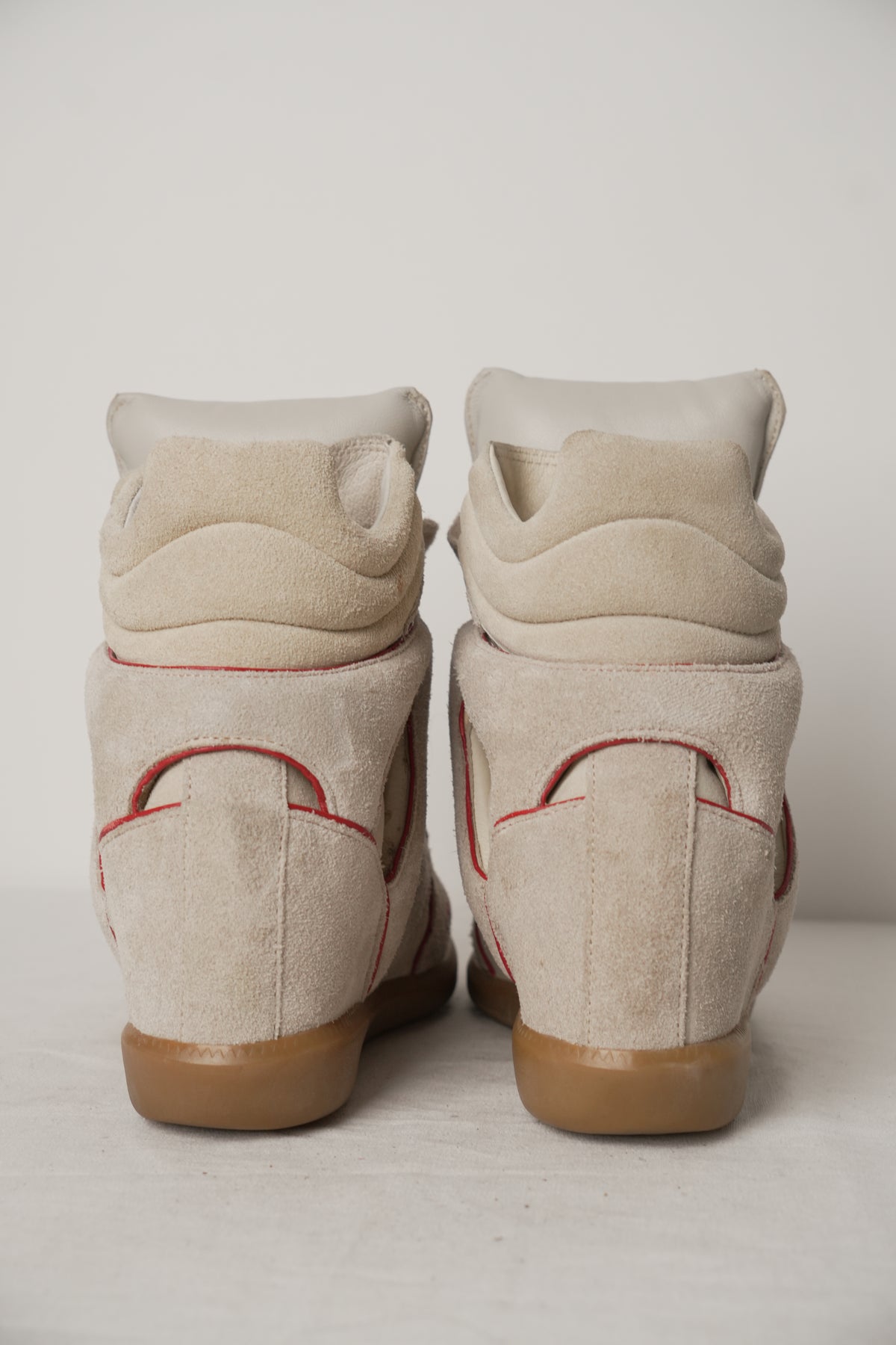 Isabel Marant Wedge Suede Sneakers Sz38