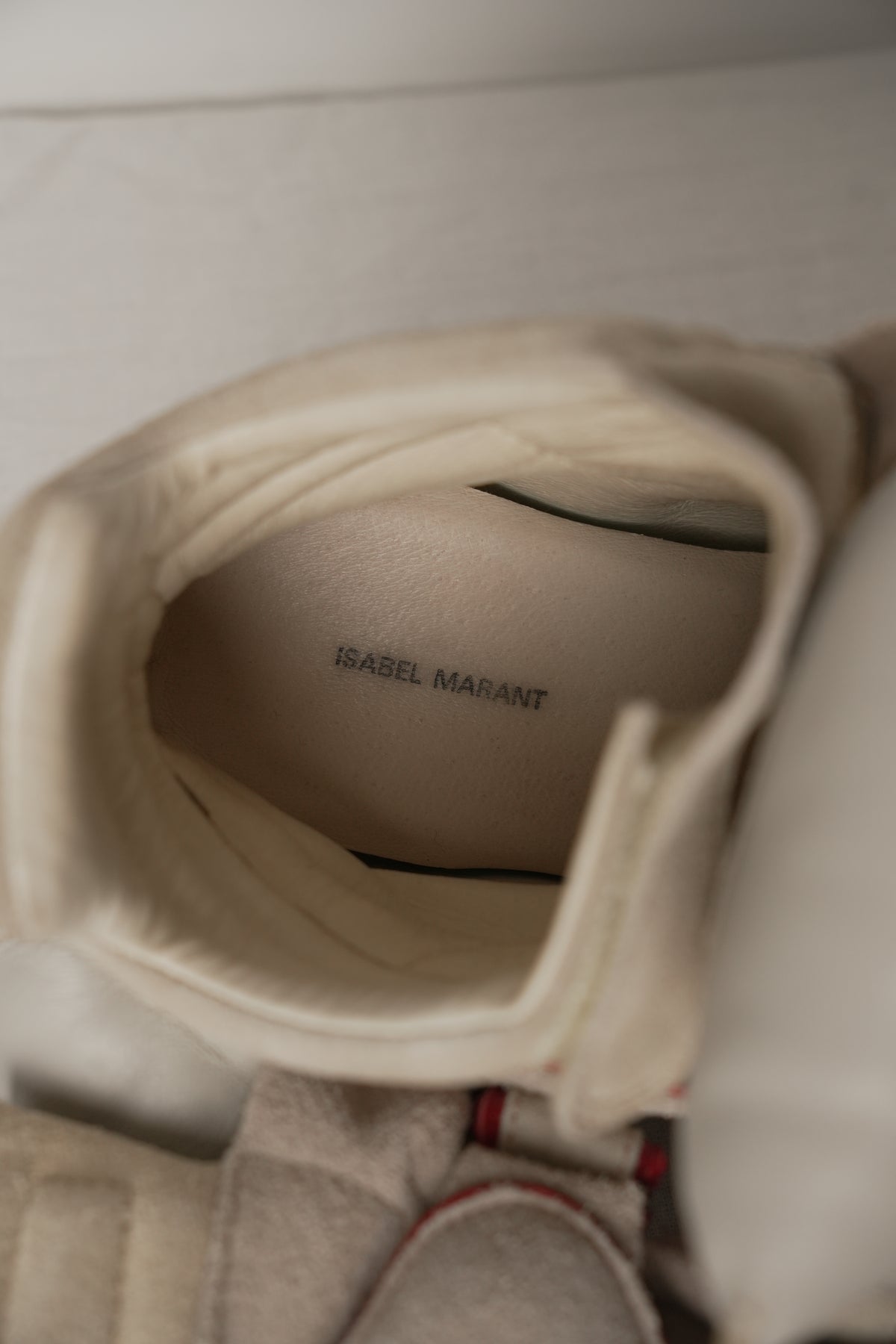 Isabel Marant Wedge Suede Sneakers Sz38