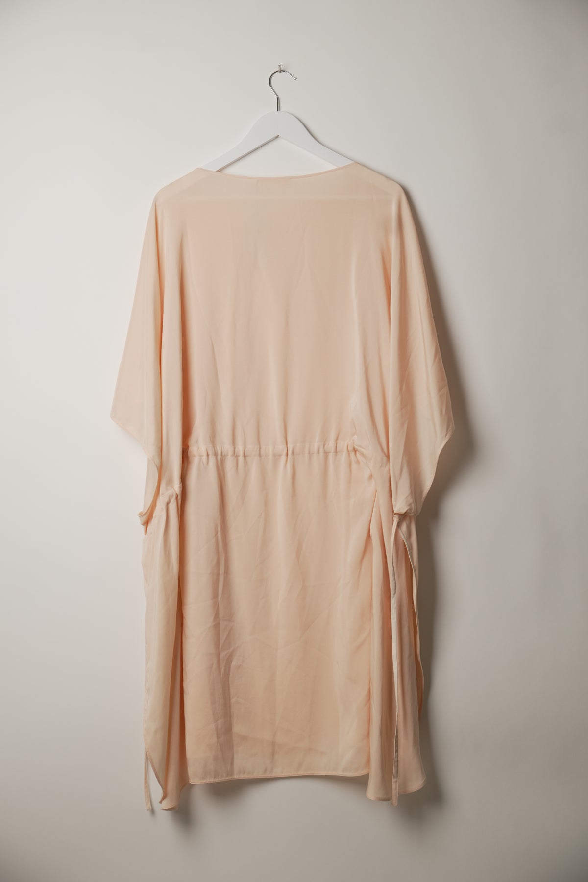 Chloe Coral Flare Short Sleeve Dress