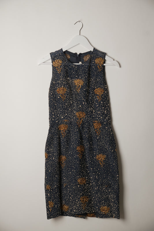 Balenciaga Sunflower Sleeveless Summer Dress