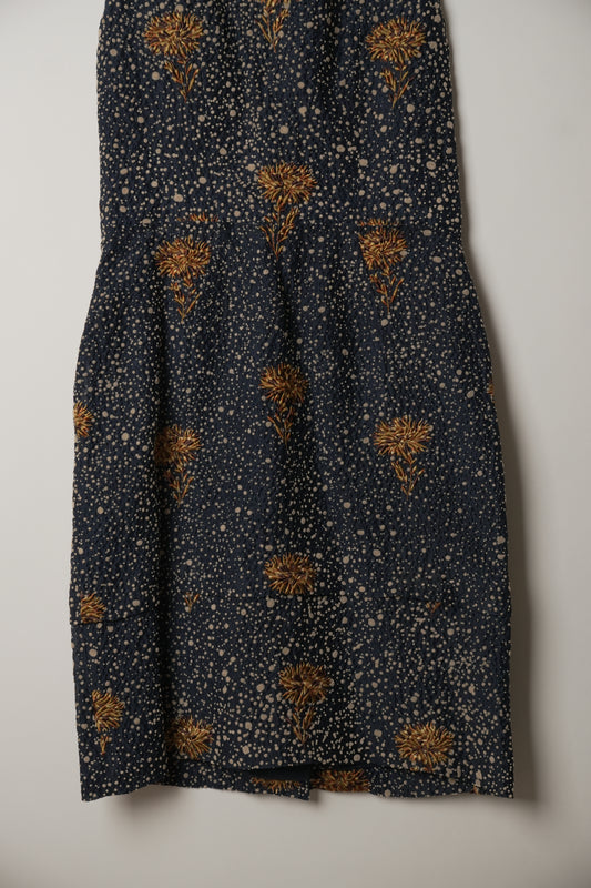 Balenciaga Sunflower Sleeveless Summer Dress