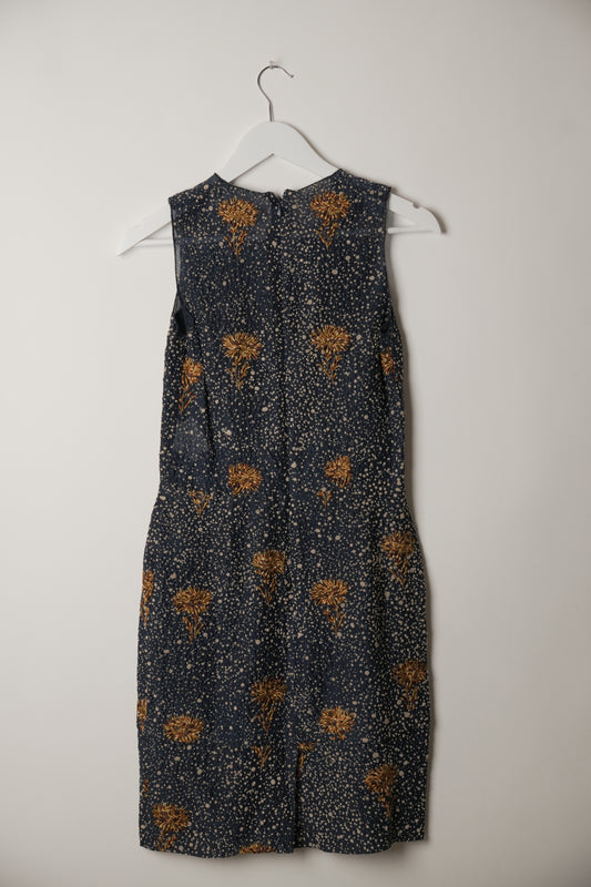 Balenciaga Sunflower Sleeveless Summer Dress
