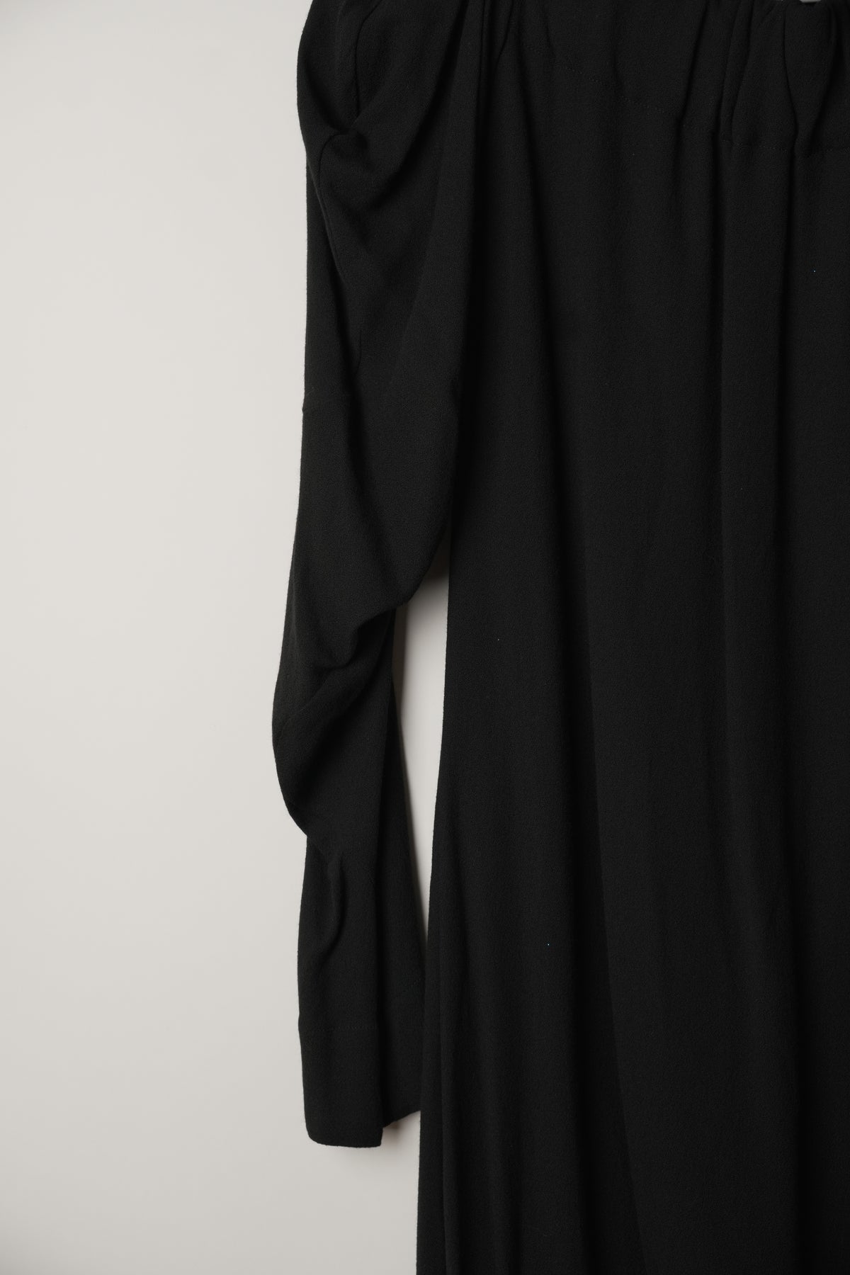 Vivienne Westwood Wide Neck Long Sleeve Asymmetric Waist Mini Dress