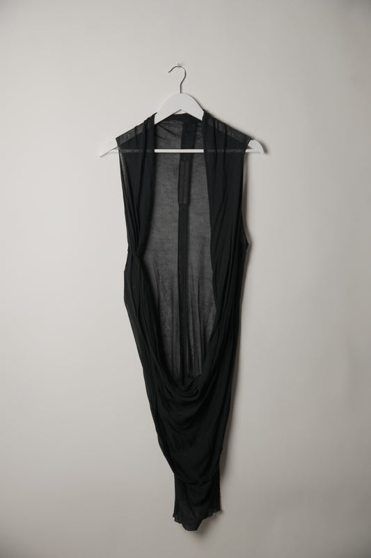 Rick Owens Backless Mini Sleeveless Dress SS2011