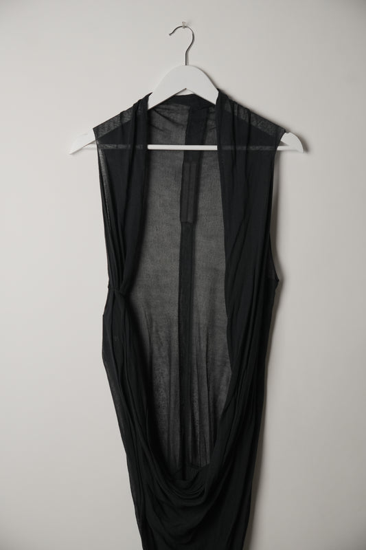 Rick Owens Backless Mini Sleeveless Dress SS2011