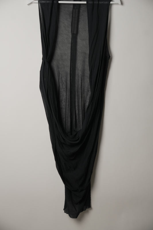 Rick Owens Backless Mini Sleeveless Dress SS2011