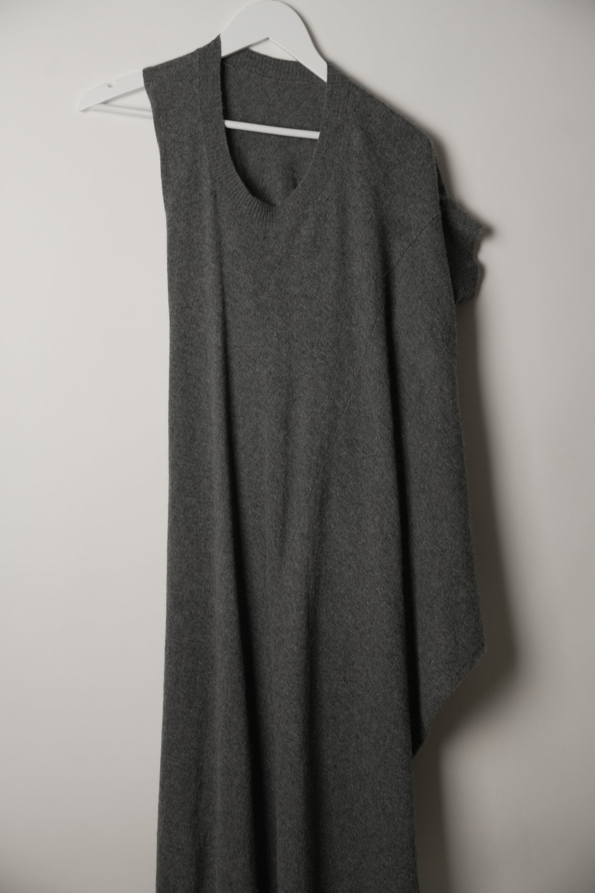 Junya Watanabe Comme des Garcons Sleeveless Asymmetric Knit Dress