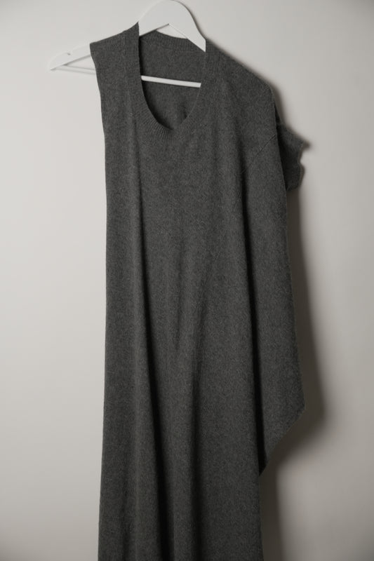 Junya Watanabe Comme des Garcons Sleeveless Asymmetric Knit Dress