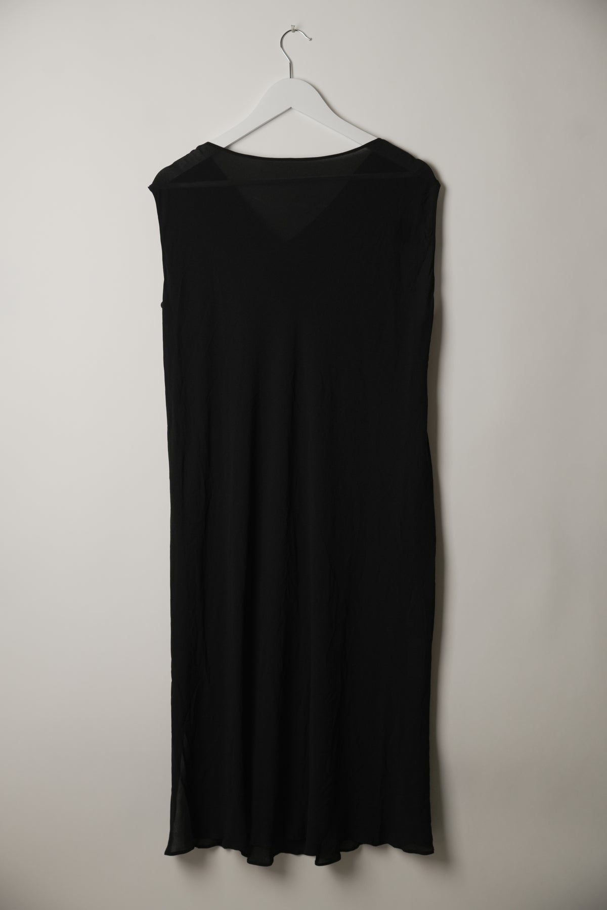Hiroko Koshino Silk Blend Sleeveless Side Button Down Dress
