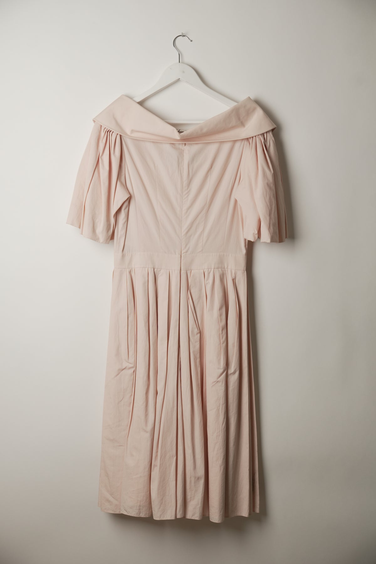 Alexander McQueen Baby Doll Puff SS Pink Dress