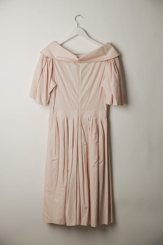 Alexander McQueen Baby Doll Puff SS Pink Dress