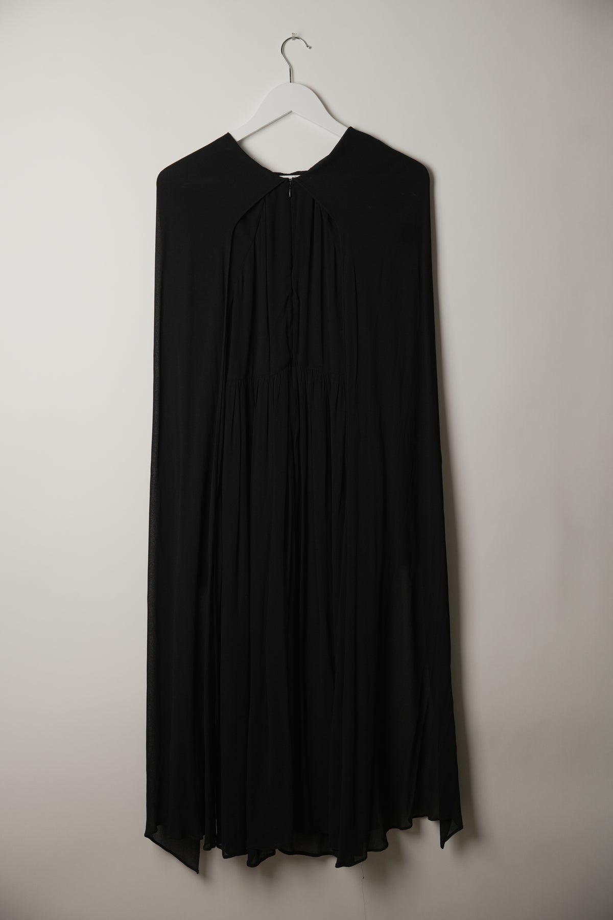 Prada Sheer Black Long Sleeve Dress