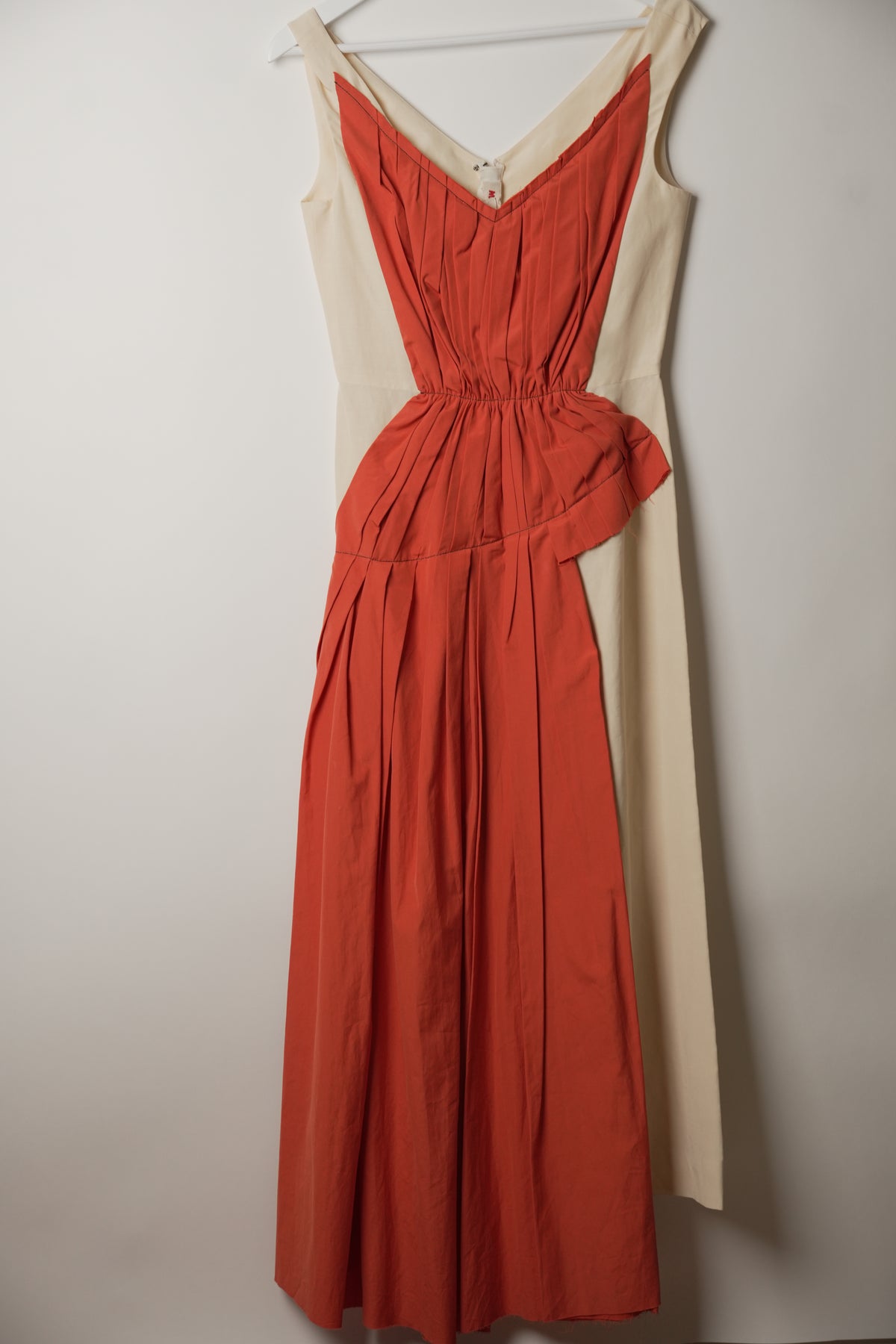 Marni BNWT Sless Pleated Silk Dress On Top Dress