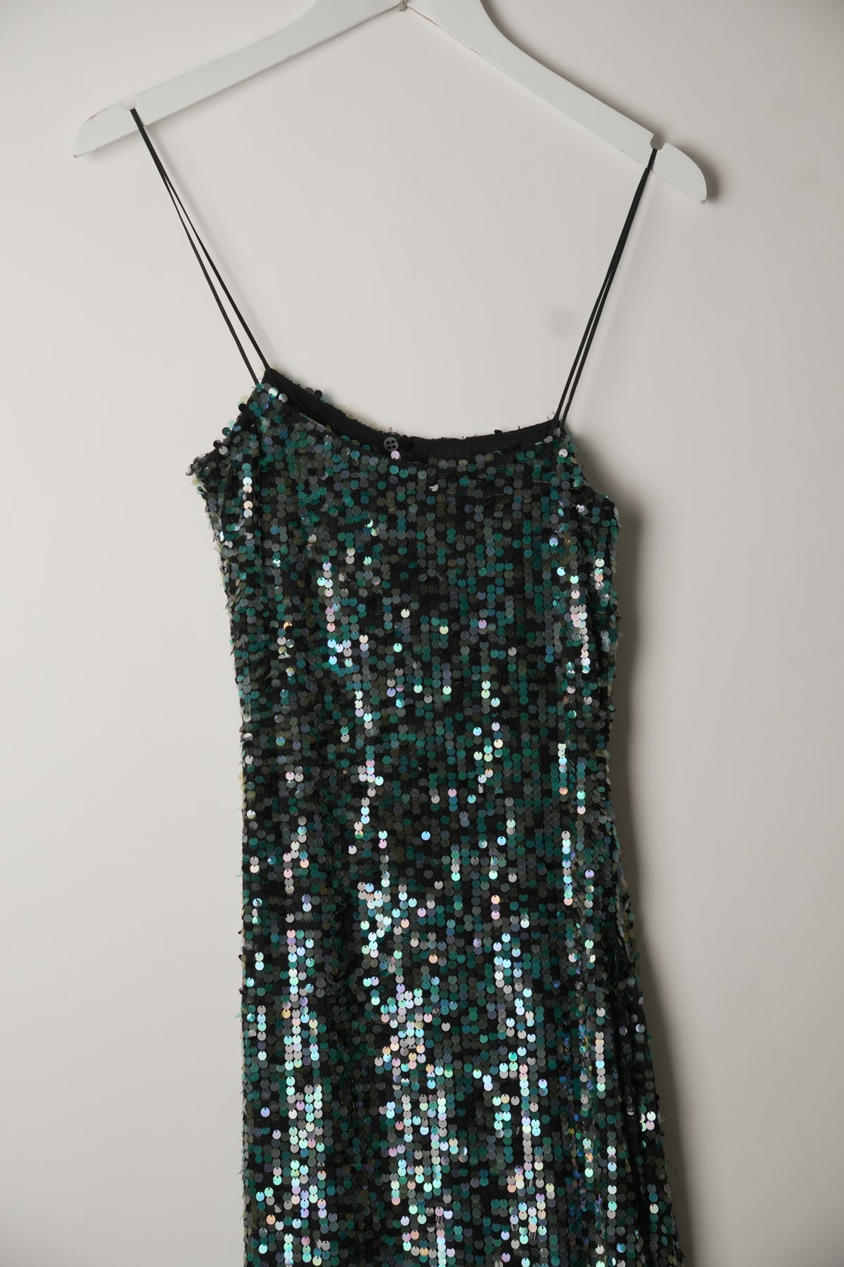 Emporio Armani Sequin Tank Cami Dress